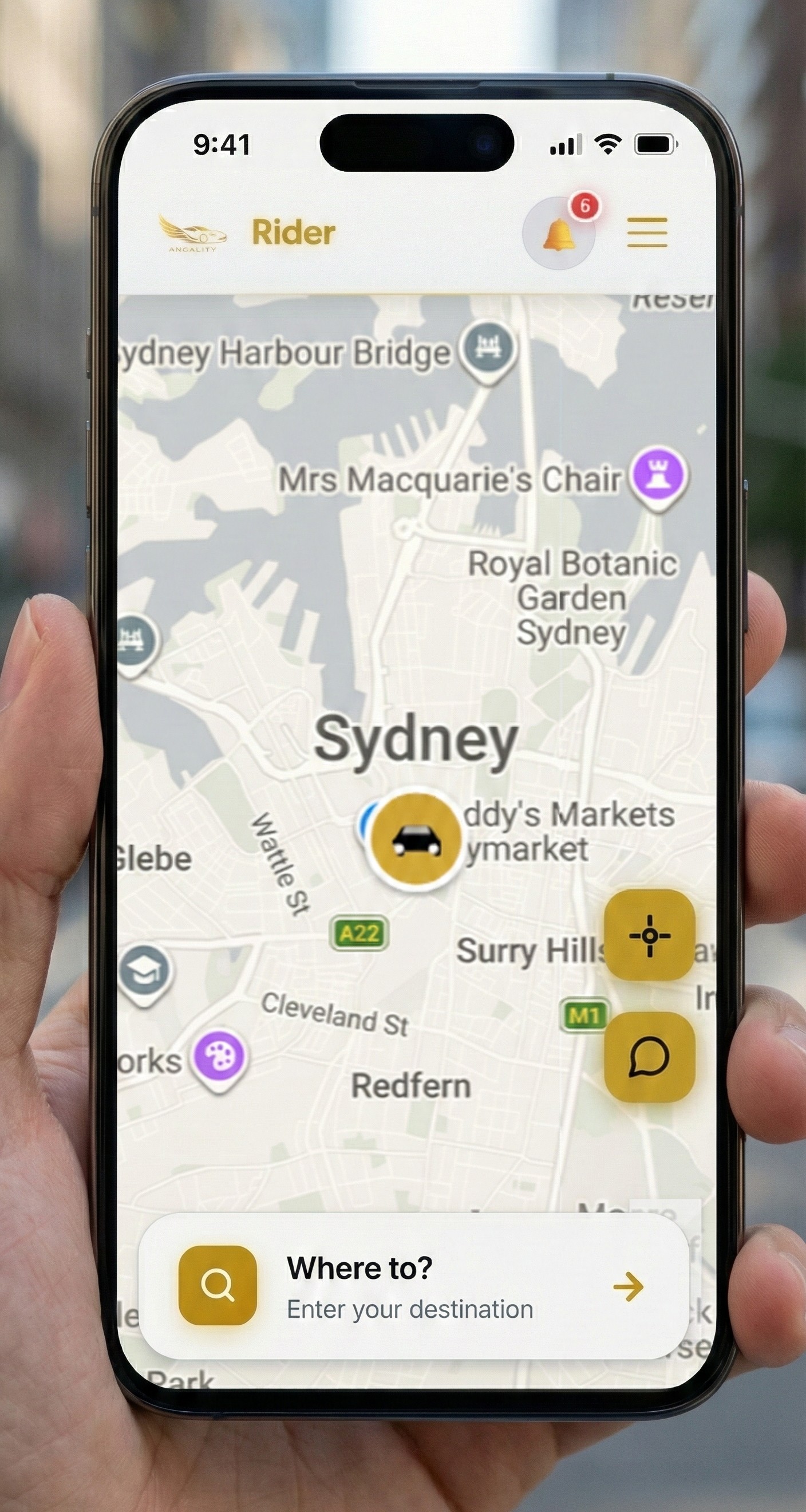 Angelift Rider App